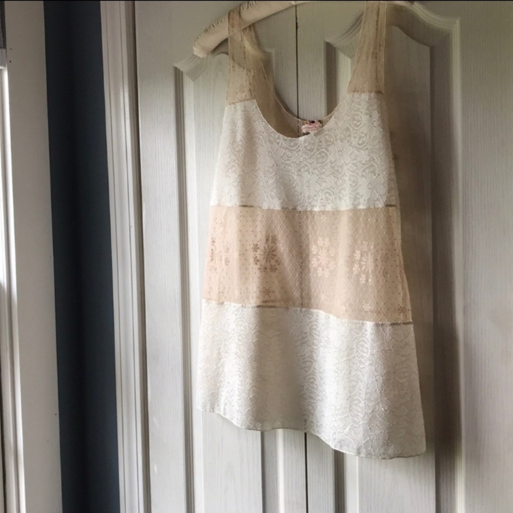 Free People lace top